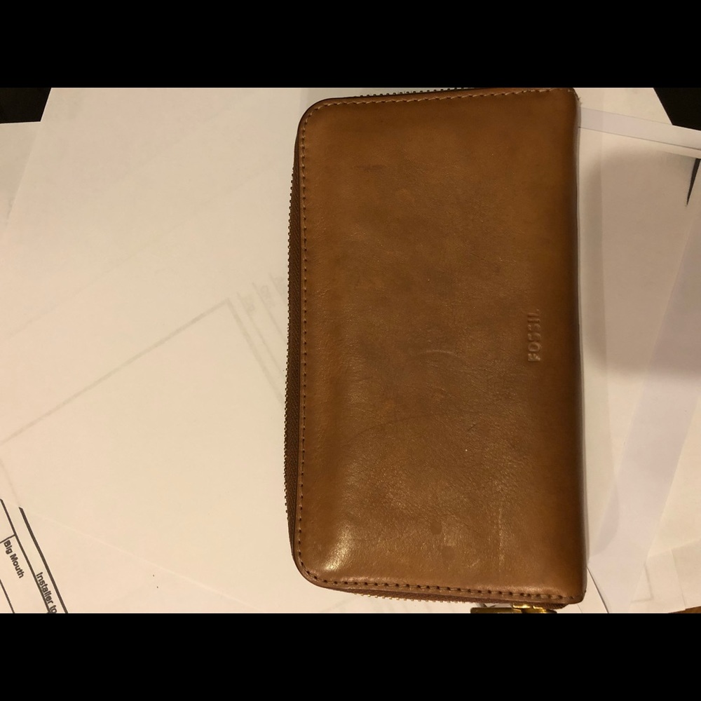 Used fossil wallet